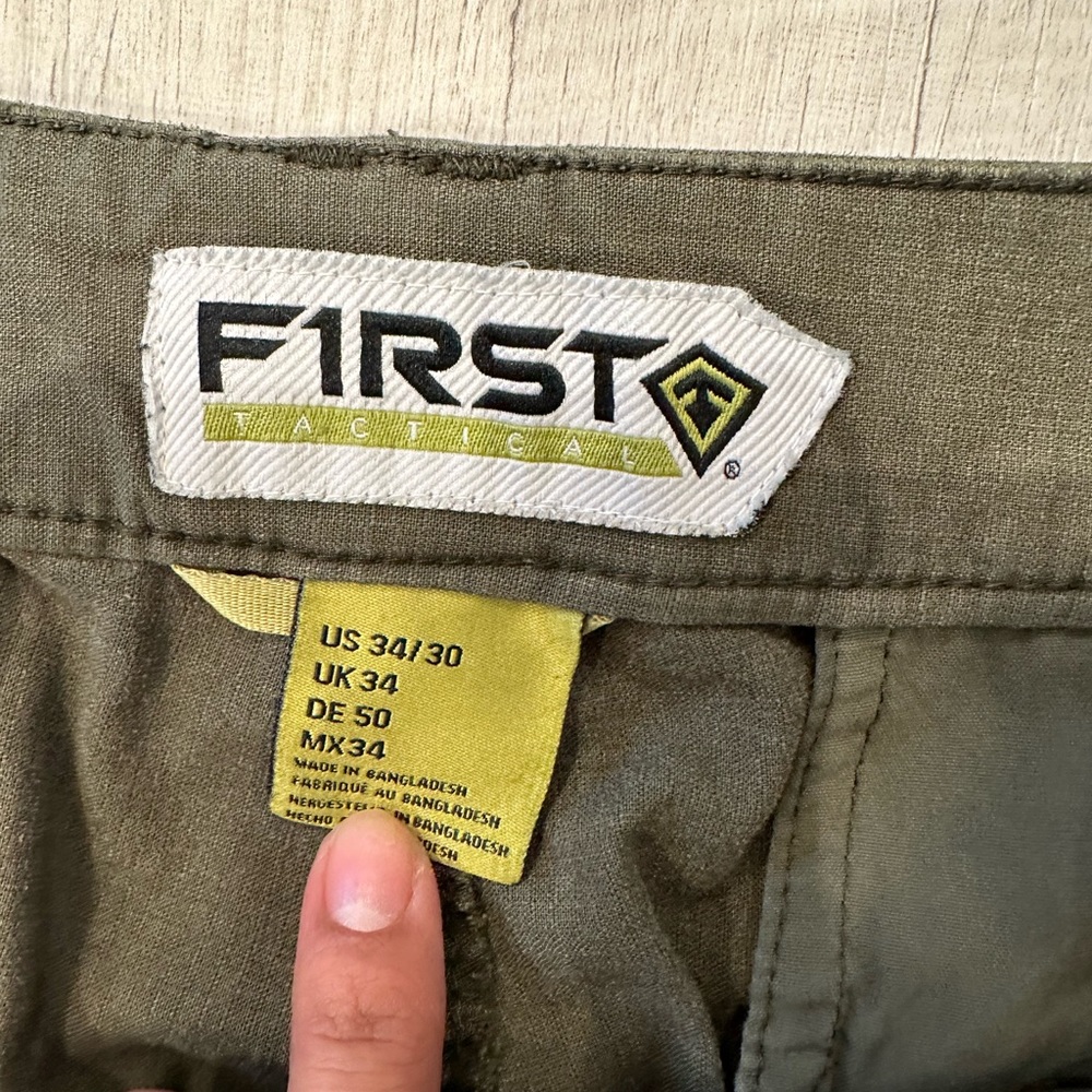 First tactical, 34/30 men pants